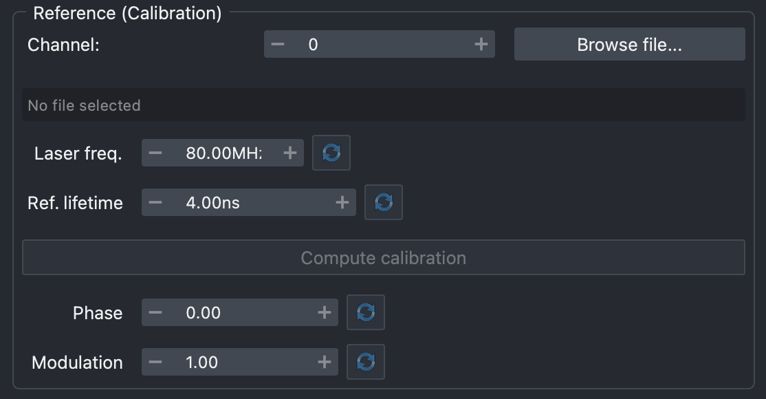 Calibration GUI